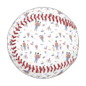 Balle De Baseball Fête des pères de baseball (Devant Gauche)