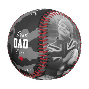 Balle De Baseball Fête des pères de Camouflage moderne de Best Dad E