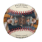 Balle De Baseball Fête des pères de conservation de messages et de p (Devant)