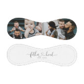 Balle De Baseball Fête des pères de script du coeur de la paternité  (Panneaux)