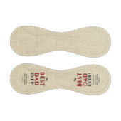 Balle De Baseball Fête des pères du meilleur papa rustique (Panneaux)