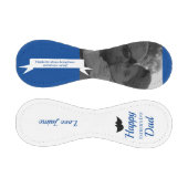 Balle De Baseball Fête des pères moderne - Message photo papa (Panneaux)