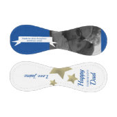 Balle De Baseball Fête des pères moderne Papa Photo Stars (Panneaux)