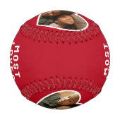 Balle De Baseball Fête des pères papa le plus aimé (Dos)