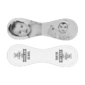 Balle De Baseball Fête des pères Personnalisée Noir Et Blanc (Panneaux)