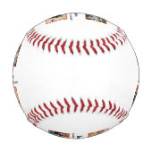 Balle De Baseball Fête des pères photo affichage collage pour papa (Devant)