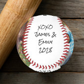 Balle De Baseball Fête des pères photo personnalisée