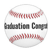 Balle De Baseball Fêtes de fin d'études (Devant)