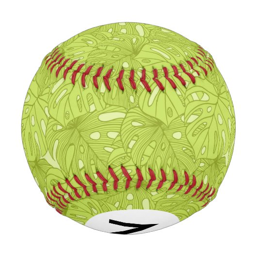Balle De Baseball Feuille de palmier (Dos)