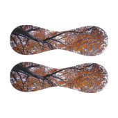 Balle De Baseball Feuille orange (Panneaux)