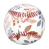 Balle De Baseball feuilles d'arbre (Dos)