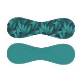 Balle De Baseball Feuilles tropicaux rayonnants (Panneaux)