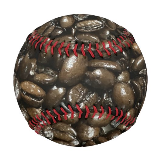 Balle De Baseball Fèves de café (Devant)