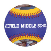 Balle De Baseball Fier de jouer - Team Baseball Keepsaké (Dos)