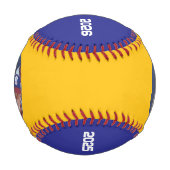 Balle De Baseball Fier de jouer - Team Baseball Keepsaké (Devant)