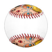 Balle De Baseball Fille #1 (Dos)