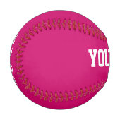 Balle De Baseball Filles Anniversaire cadeau idée de nom personnalis (Devant Gauche)