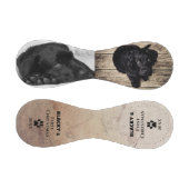 Balle De Baseball First Puppy`s Christmas Dog Rustic Photo Collage (Panneaux)