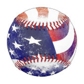 Balle De Baseball FLAG AMÉRICAIN Custom Baseball (Dos)