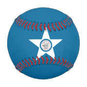 Balle De Baseball Flag of city of Houston, Texas Baseball (Dos)