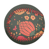 Balle De Baseball fleur (Devant Gauche)