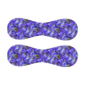Balle De Baseball Fleur Iris Violet / Esthétique / Carrelé / (Panneaux)