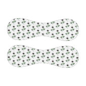 Balle De Baseball Fleur rose noire (Panneaux)