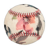 Balle De Baseball Fleurs (Dos)