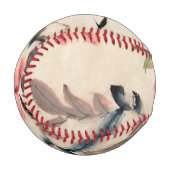 Balle De Baseball Fleurs (Devant Gauche)