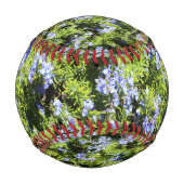 Balle De Baseball fleurs de romarin vert (Dos)