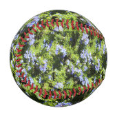 Balle De Baseball fleurs de romarin vert (Devant Gauche)