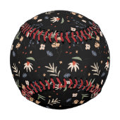 Balle De Baseball Fleurs d'eau simples 1 (Dos)