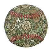 Balle De Baseball Floraison celtique (Dos)