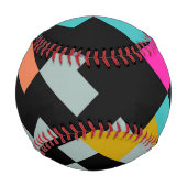 Balle De Baseball Formes connectées conception abstraite (Dos)
