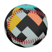 Balle De Baseball Formes connectées conception abstraite (Devant Gauche)