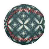 Balle De Baseball formes vertes rétro (Devant Gauche)