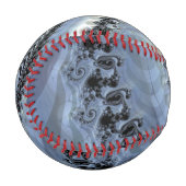 Balle De Baseball Fractal Spiral Elegance Baseball (Devant Gauche)
