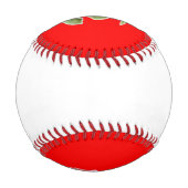 Balle De Baseball Fraise d'été (Dos)