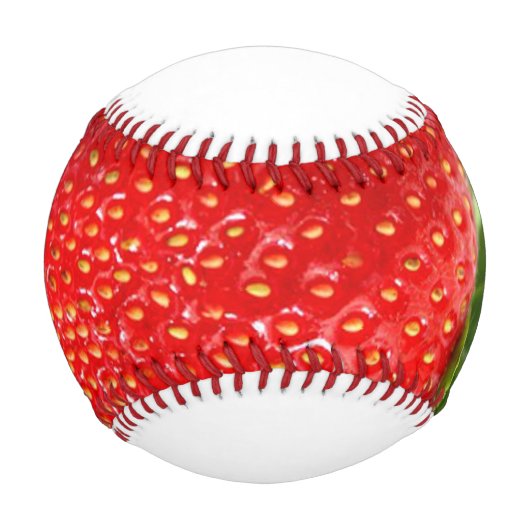 Balle De Baseball Fraise d'été (Devant)
