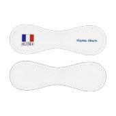 Balle De Baseball France Pavillon bleu Personnalisation (Panneaux)