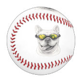 Balle De Baseball French Bulldog Baseball (Devant Gauche)
