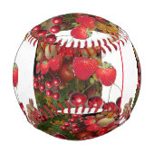 Balle De Baseball Fruits de fraises (Devant)