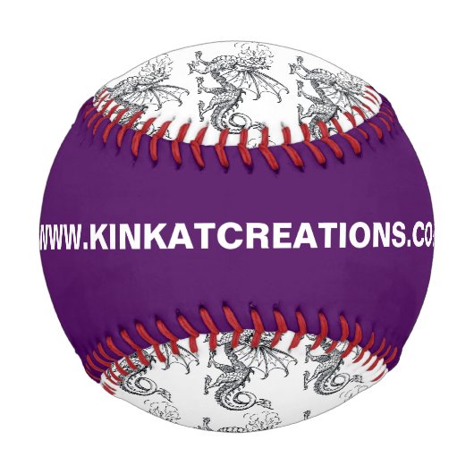 Balle De Baseball Fumée et feu de baseball sur mesure (Devant)