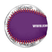 Balle De Baseball Fumée et feu de baseball sur mesure (Devant Gauche)