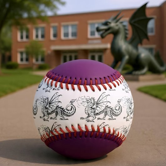 Balle De Baseball Fumée et feu de baseball sur mesure