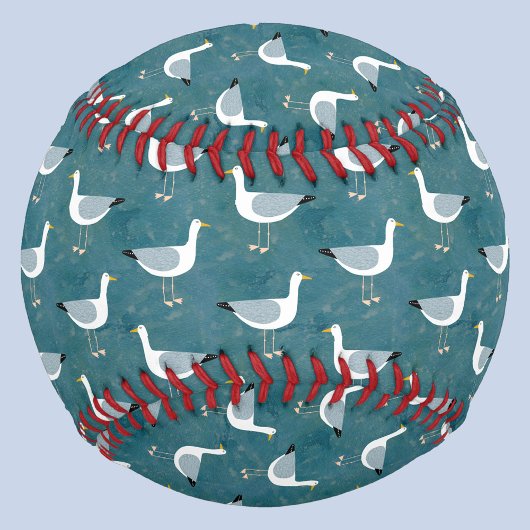 Balle De Baseball Fun Seagull Motif