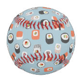 Balle De Baseball Fun Sushi Motif (Devant)