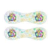 Balle De Baseball Funny Bunny biting an Easter Egg (Panneaux)