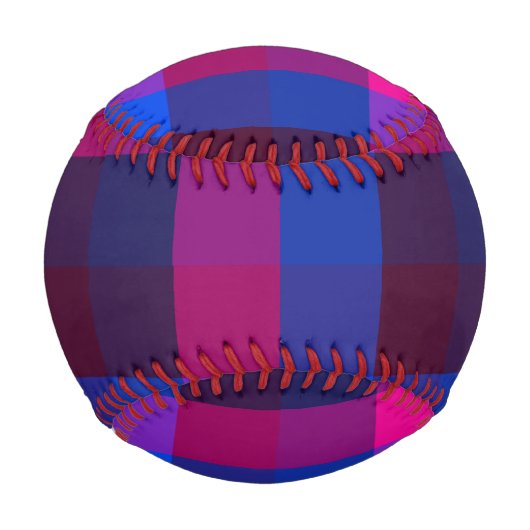 Balle De Baseball Fusion de mosaïque néon (Devant)