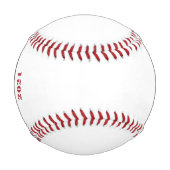 Balle De Baseball G.O.A.T. Papa Baseball Monogramme (Devant)